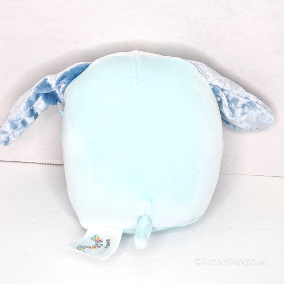 LINNEA 🐶 Teal Studded Velvet Dog Velvet Squad Original Squishmallow ☆》NWT《☆ - Picture 5 of 9